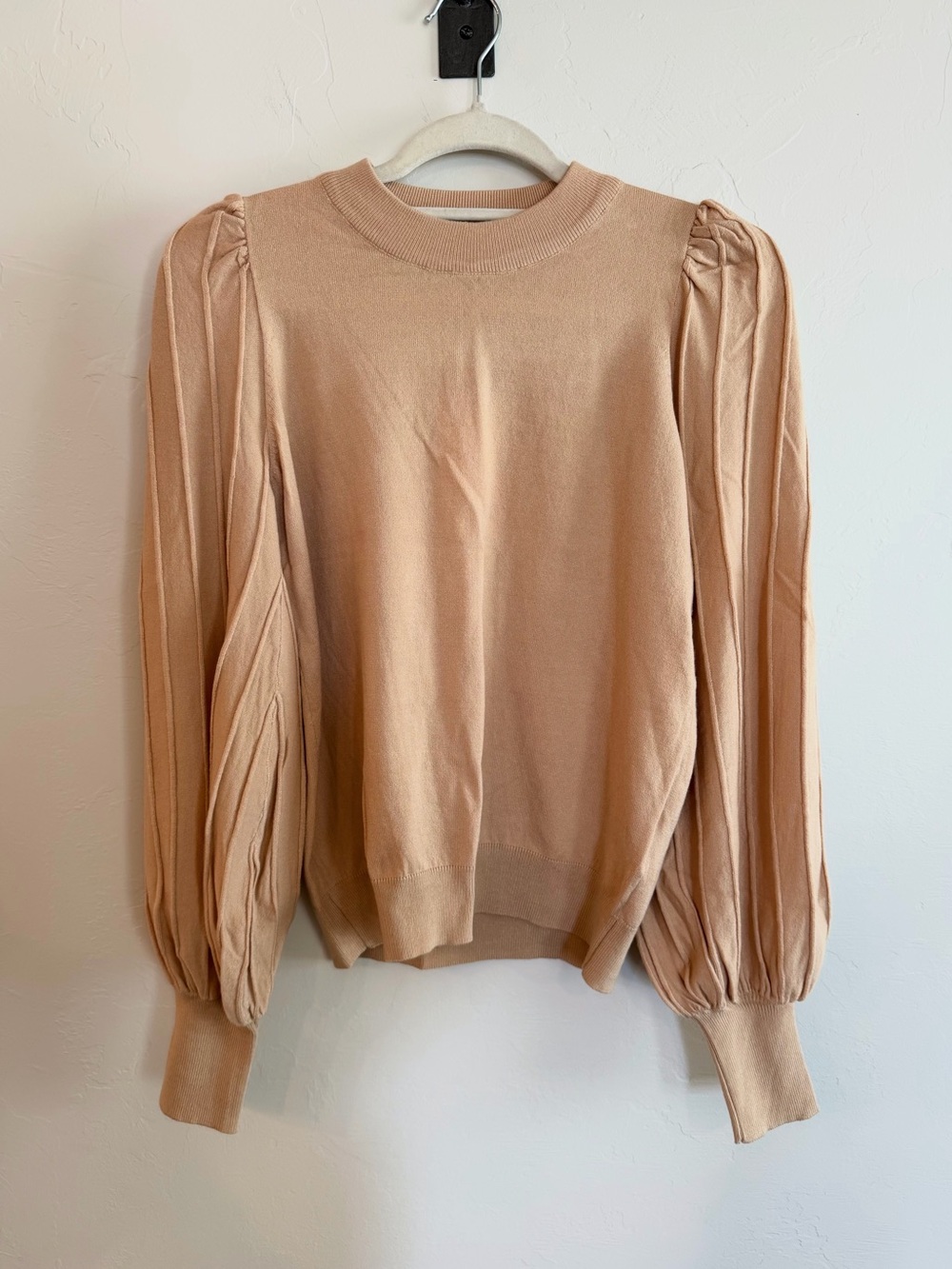 &Merci Balloon-Sleeve Sweater